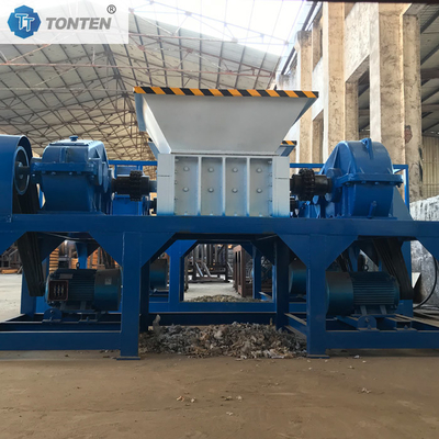 Πλαστικό φέτος έπιπλα καναπέ Shredder Shredding Machine Double Shaft Shredder
