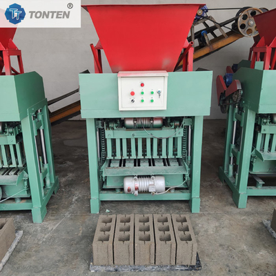 4-35B Hopper Block Molding Machine Μικρό και μεσαίο μέγεθος διαπερατό τούβλο