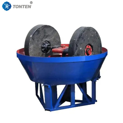 Ορυκτό Σιδηρομεταλλεύματος Χρυσό Ασημένιο Wet Pan Mill Χρυσό Αλεξανδρείο Μηχανή