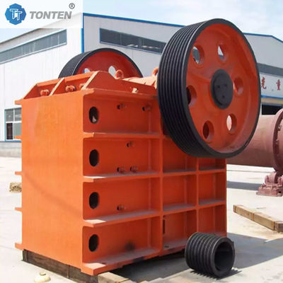 Θραύση γρανίτη και ασβεστόλιθου, μηχανή θραύσης σιαγόνων, θραύση ομοιόμορφου μεγέθους σωματιδίων