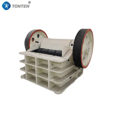 Θραύση γρανίτη και ασβεστόλιθου, μηχανή θραύσης σιαγόνων, θραύση ομοιόμορφου μεγέθους σωματιδίων