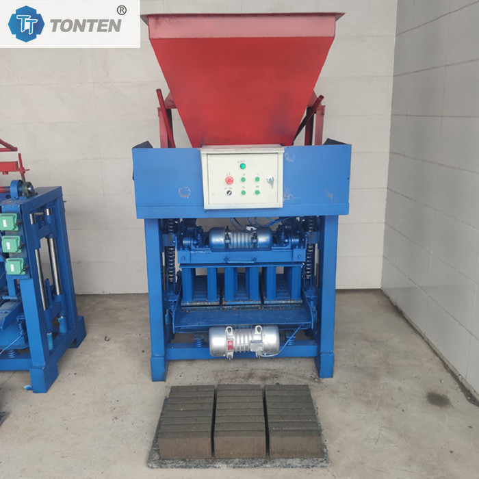 4-35B Hopper Block Molding Machine Μικρό και μεσαίο μέγεθος διαπερατό τούβλο