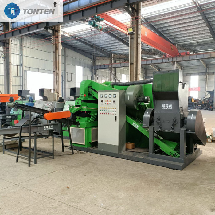 Μηχανή Κοκκοποίησης Χάλκινου Σύρματος Ανακύκλωσης Διαχωρισμού Πλαστικού Χαλκού