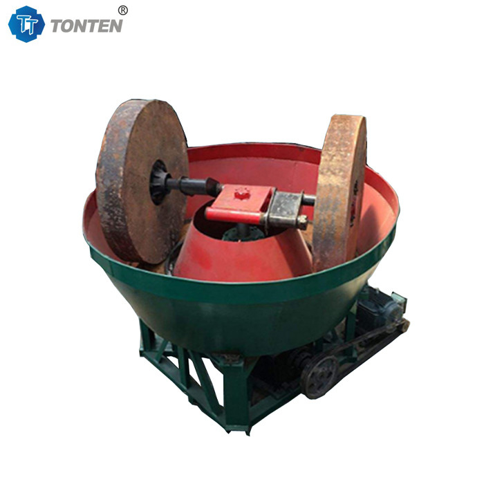 Ορυκτό Σιδηρομεταλλεύματος Χρυσό Ασημένιο Wet Pan Mill Χρυσό Αλεξανδρείο Μηχανή