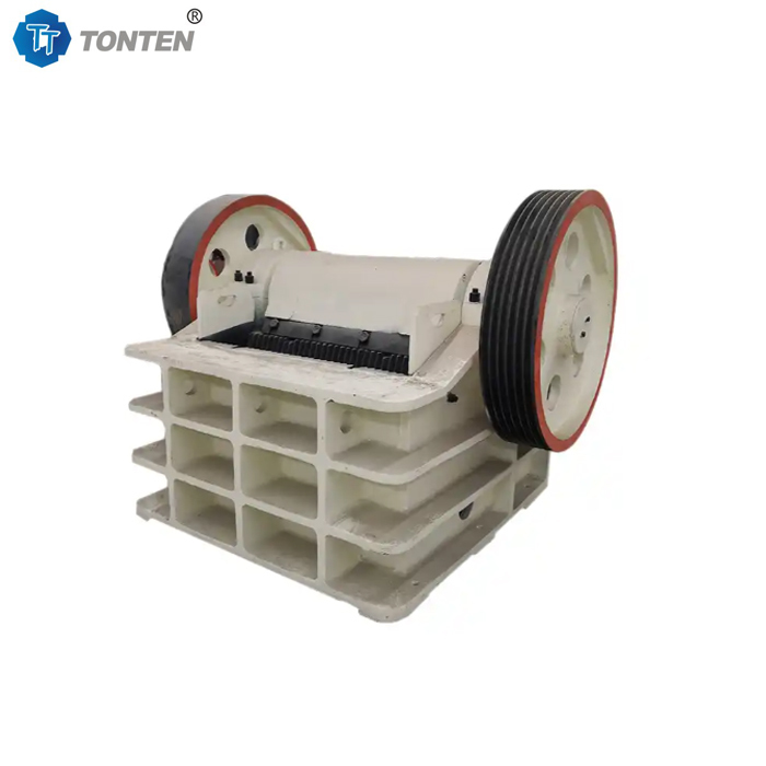 Θραύση γρανίτη και ασβεστόλιθου, μηχανή θραύσης σιαγόνων, θραύση ομοιόμορφου μεγέθους σωματιδίων