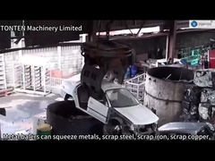 Υδραυλική μηχανή για τη δημιουργία μπρικέτων