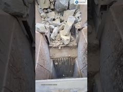 Φορητό κινητό θραύστης ανθρακωρυχείο πέτρας σαγόνι θραύστης σπάσιμο μηχανή